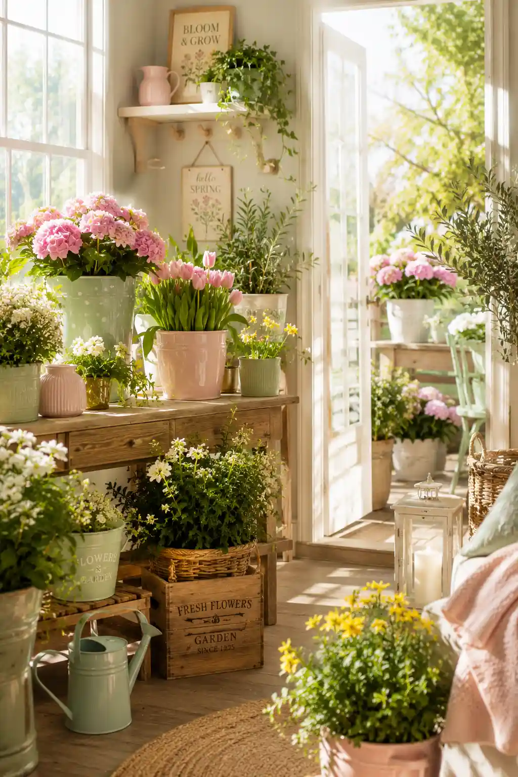 Fresh Spring Planter Ideas