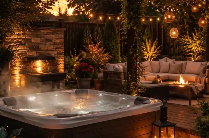 Hot Tub Ideas for Backyard