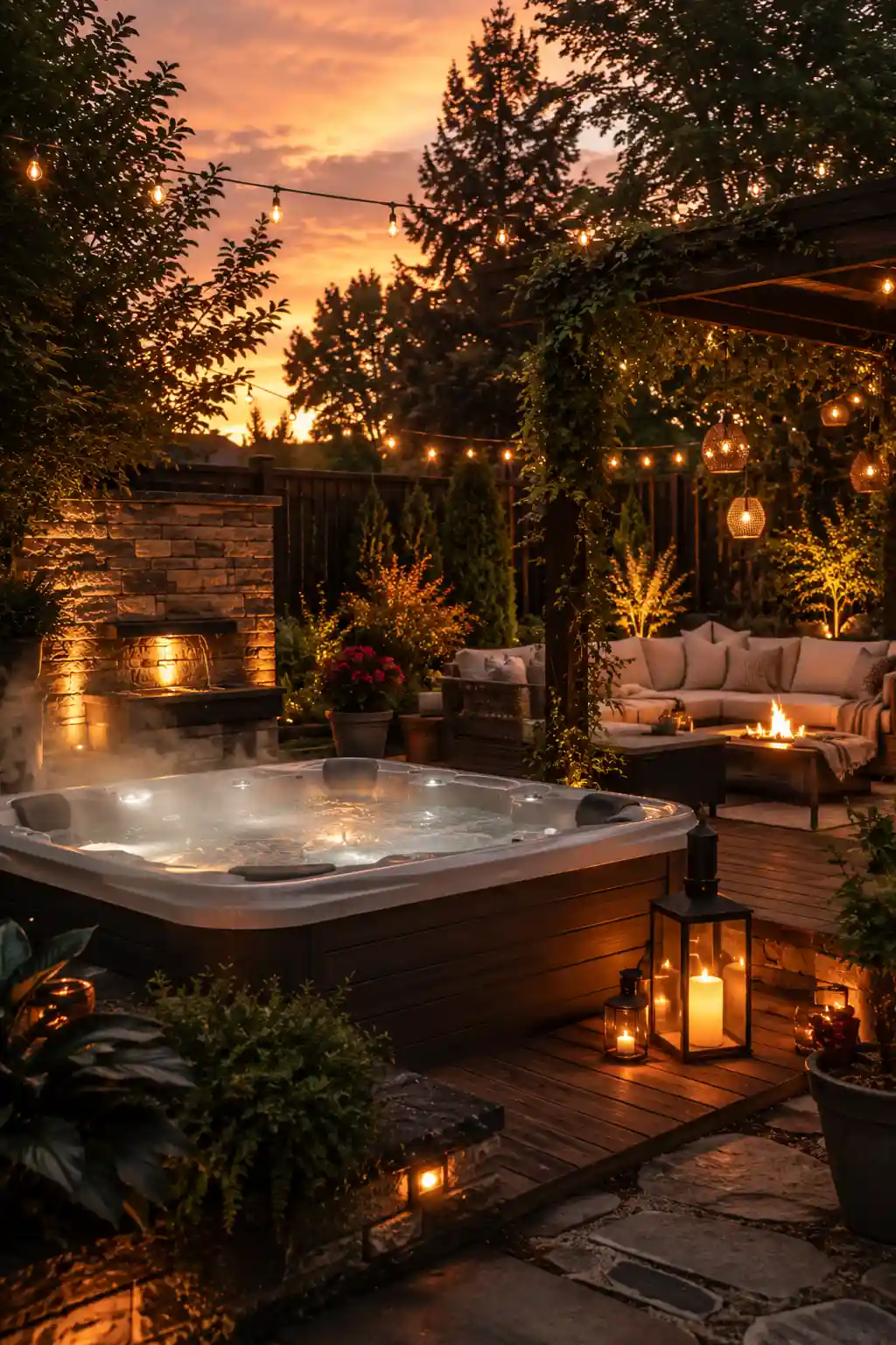 Hot Tub Ideas for Backyard