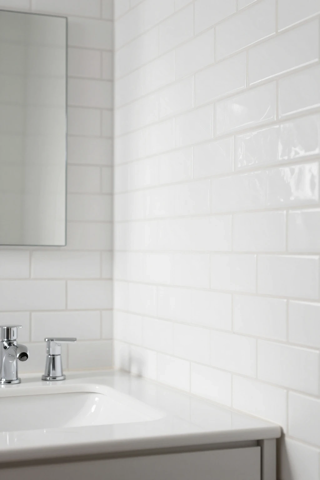 marble bathroom backsplash with gold fixtures
