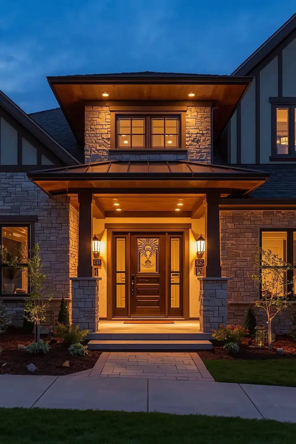 Farmhouse Style Exterior Soffit